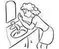 Girl In Bathroom