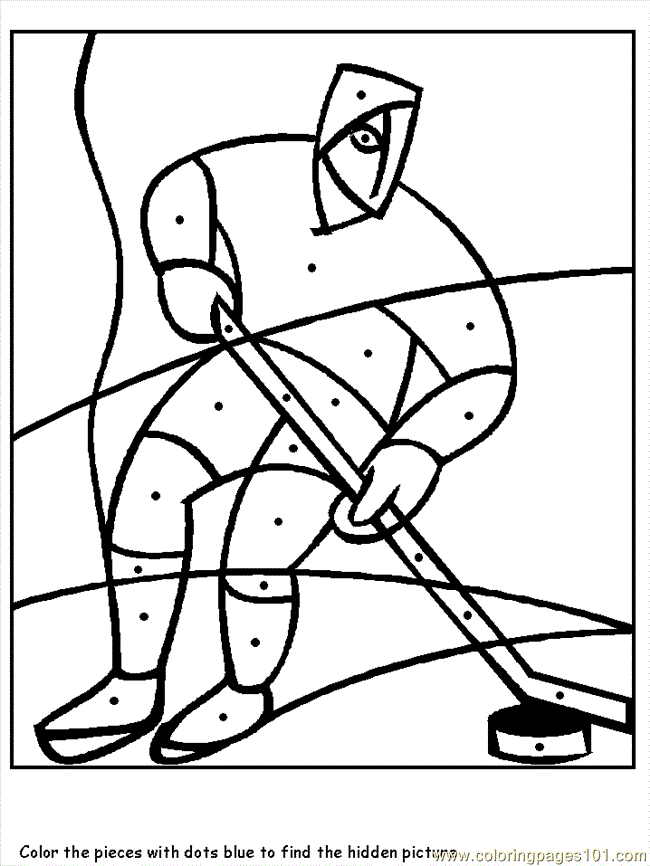 Coloring Pages Coloring Hockey (Entertainment > Games ...