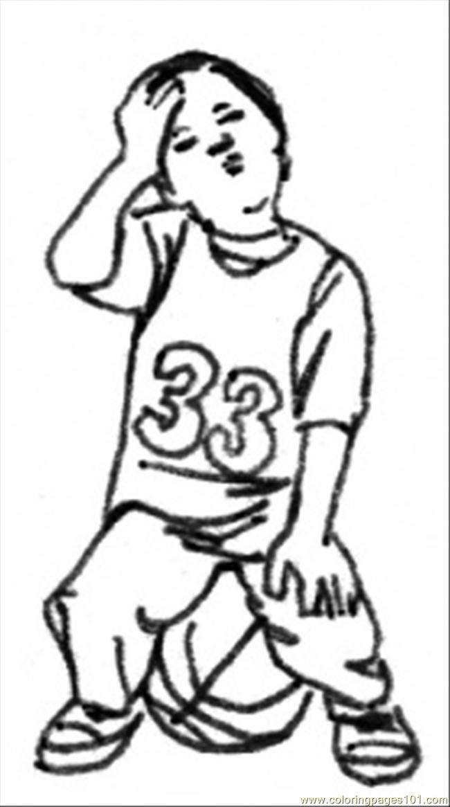 Coloring Pages Future Sportsman (Peoples > Gender) - free printable