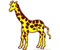 Giraffe Coloring Page 03
