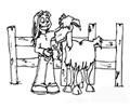 Goat Coloring Page 11