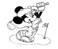 Mickey Mouse Golf Coloring Pages 7 Com
