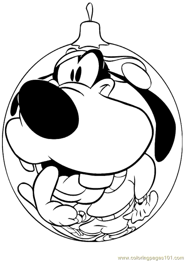 Bola Navidad Goofy
