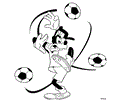 Goofy Coloring Page 06