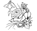 Flower Coloring Pages 6 Tn