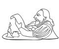 Shakespeare Is Writing A Play