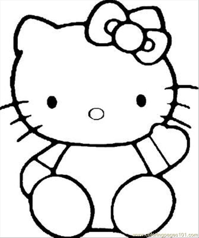 Coloring Pages Kitty2b(21) (Cartoons > Hello Kitty) - free printable