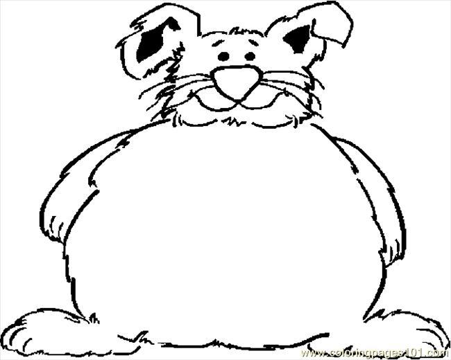 Fat Coloring Pages 110