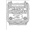 Birthday Coloring Page 15