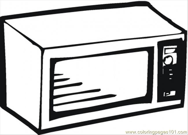 appliances television coloring pages - photo #17