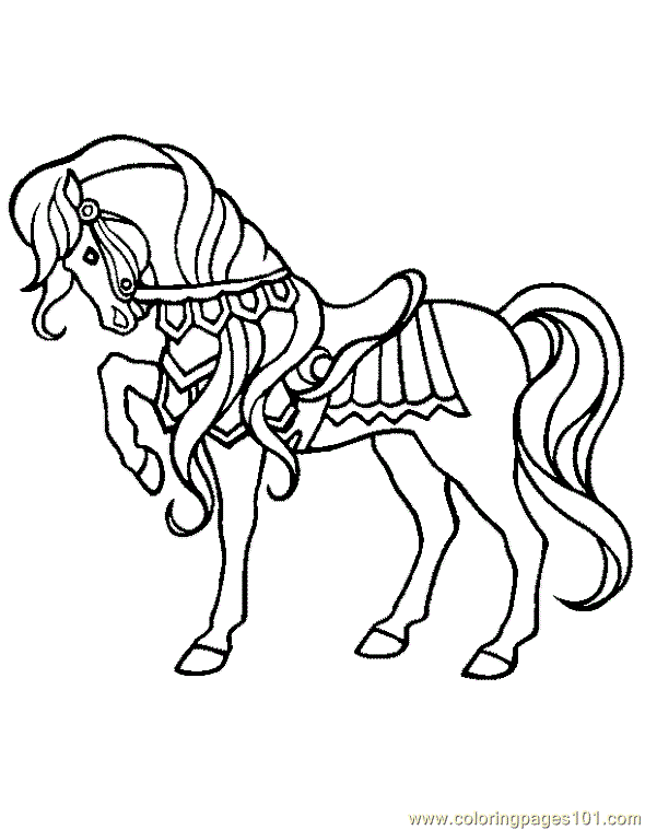 Horse Coloring Page 35