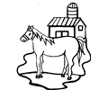 Horse Coloring Page 16