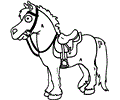 Horse Coloring Page 22