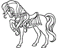 Horse Coloring Page 28