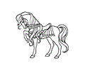 Horse Coloring Page 35