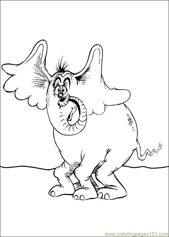 Coloring Pages Horton 24 (Cartoons > Horton) - free printable coloring