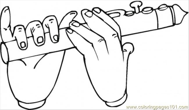Playing Flute