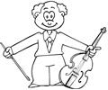 Musician With Viola