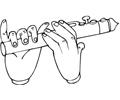 Playing Flute