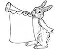 Rabbit With Trumpet