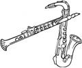 Two Saxophones