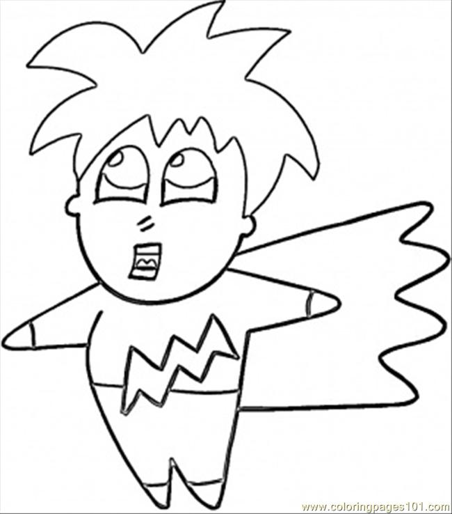 japanese anime coloring pages - photo #18