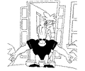 Johnny Bravo Coloring Page 09