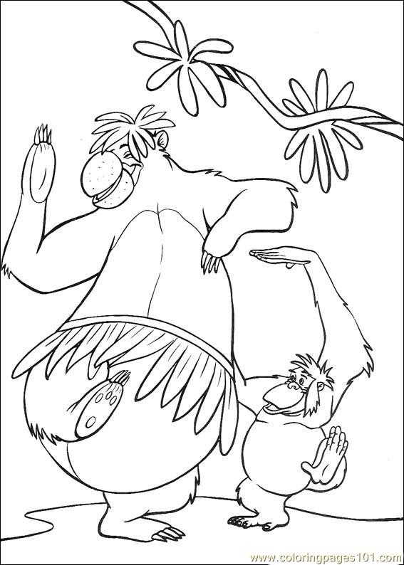 Coloring Pages Junglebook40 (Cartoons > Jungle Book) - free printable