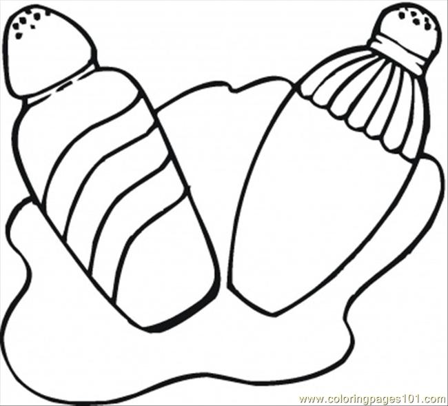 Coloring Pages Salt And Paper Shakers (Other > Kitchenware) - free ...