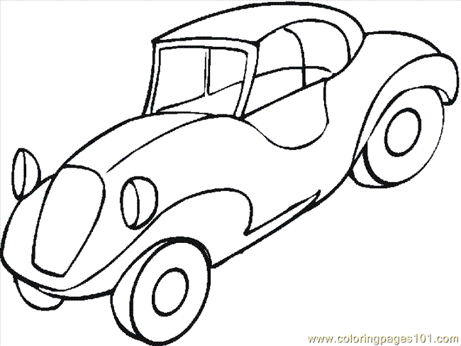 Land Transportation Coloring Pages Sketch Coloring Page