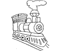 Train Coloring Page 04