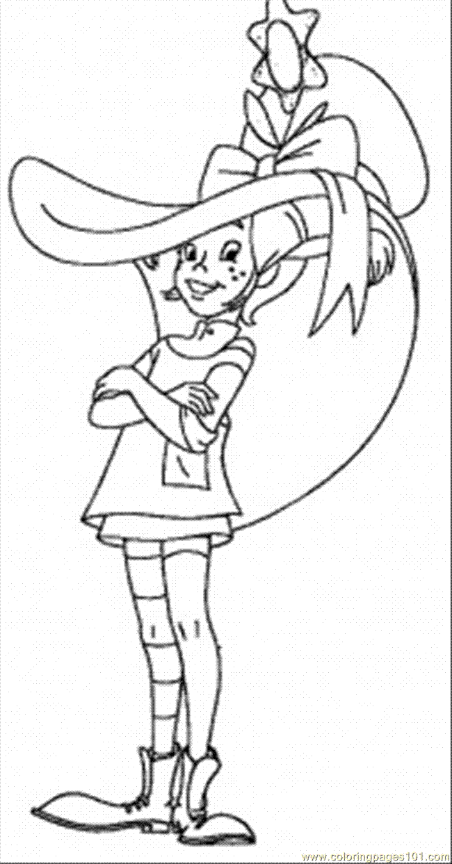 Pippi In Huge Hat