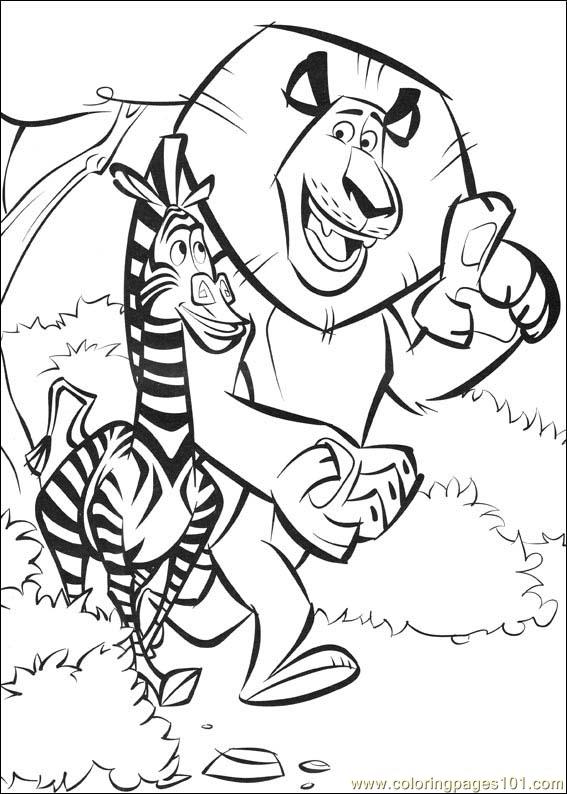 madagascar animals coloring pages - photo #21