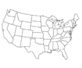 Map Of United States Of America