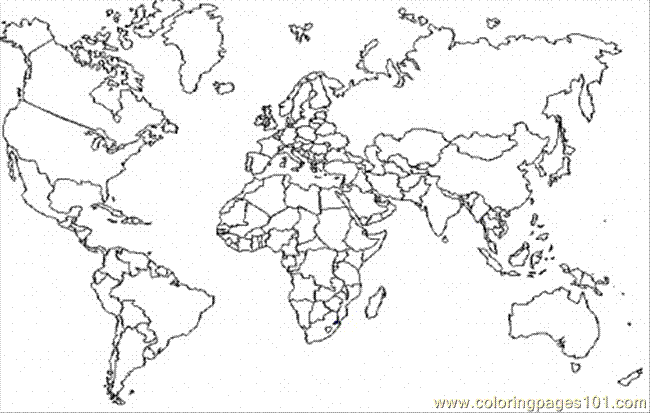 World+map+printable+free+color