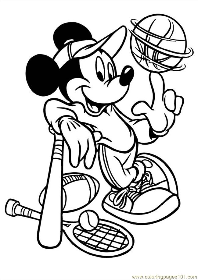 gangsta mickey mouse coloring pages - photo #15