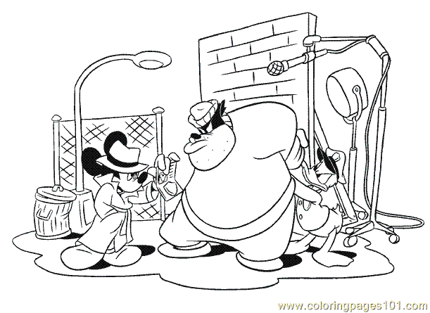 Mickey Mouse Coloring Page 15