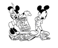 Mickey Mouse Coloring Page 06