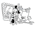Mickey Mouse Coloring Page 07