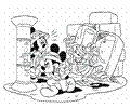 Mickey Mouse Coloring Page 12