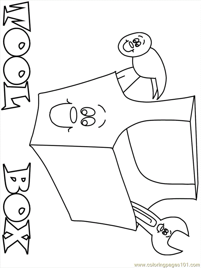 free printable coloring image Coloring Toolbox
