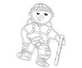 Gf Mural Hiker Gingerbread Baby Reversed