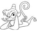 Aladdin Abu Coloring