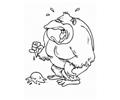  Monkey Coloring Pages 3 Med
