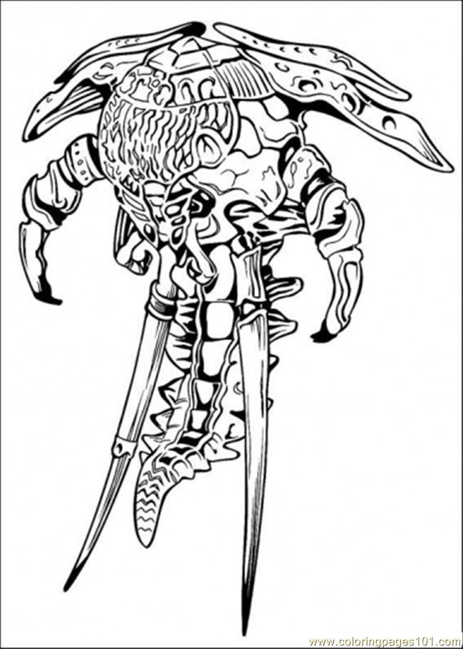 Ien As An Enemy Coloring Page
