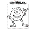 Monsters Inc Coloring Page 02