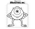 Monsters Inc Coloring Page 04