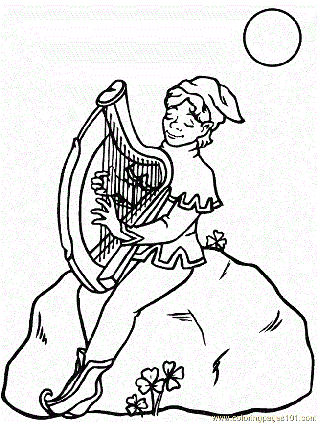 Music Coloing Pages 19