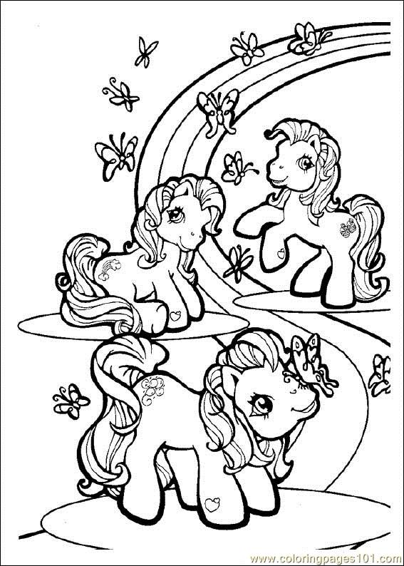 Coloring Pages My Littlepony (Cartoons > My Little Pony) - free ...