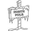 North Pole Sign